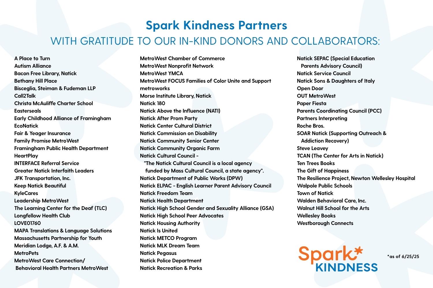 Spark Kindness Partners